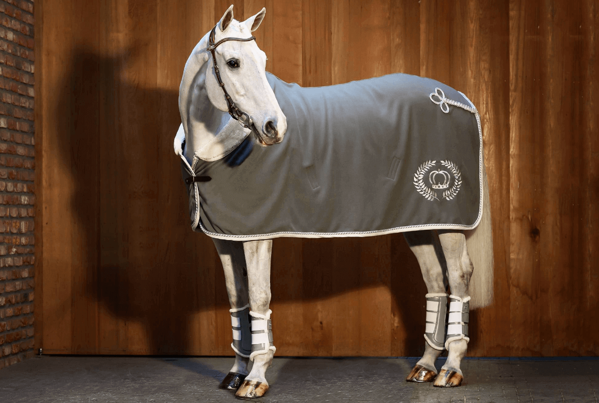 Fleece Decke Sage