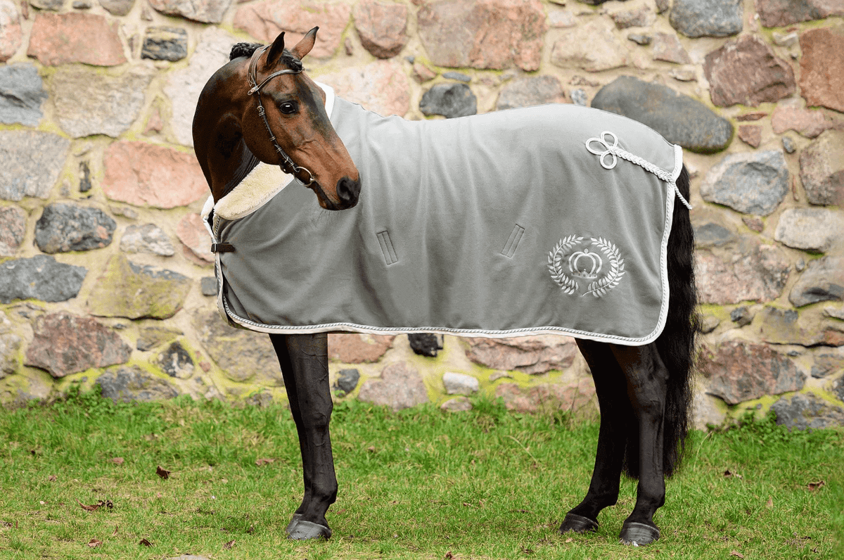 Fleece Decke Sage