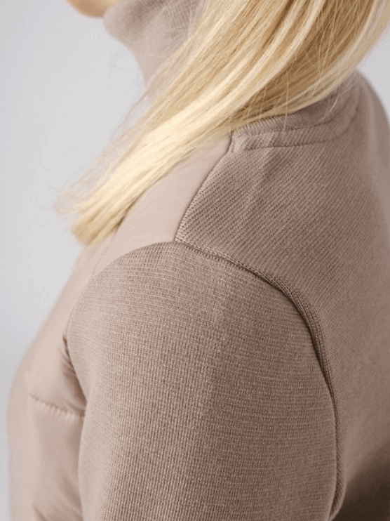 Jacke Damen Perla HW 2021 Steppweste Merinojacke
