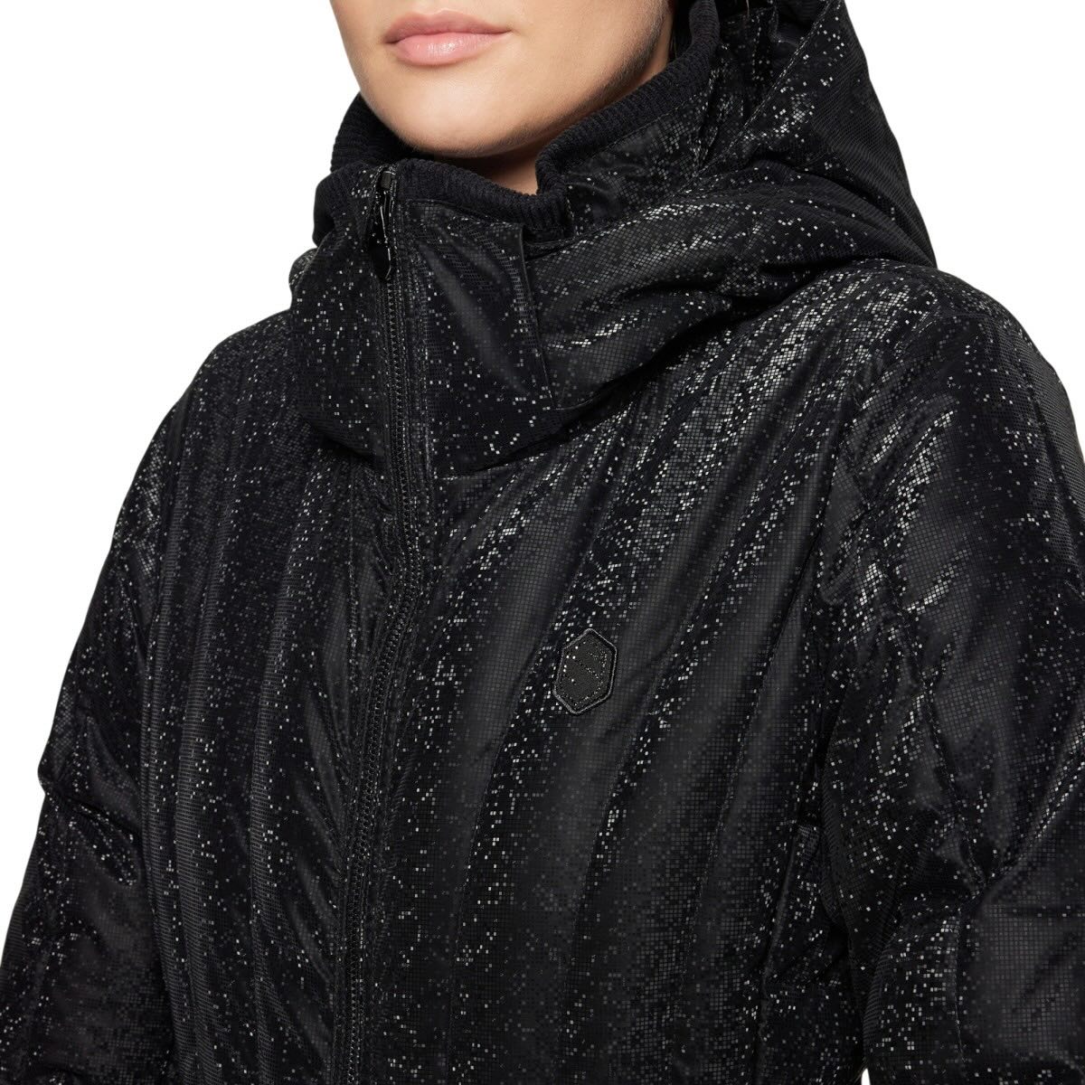 Steppjacke Damen Courchevel ICE-Print Daunenjacke