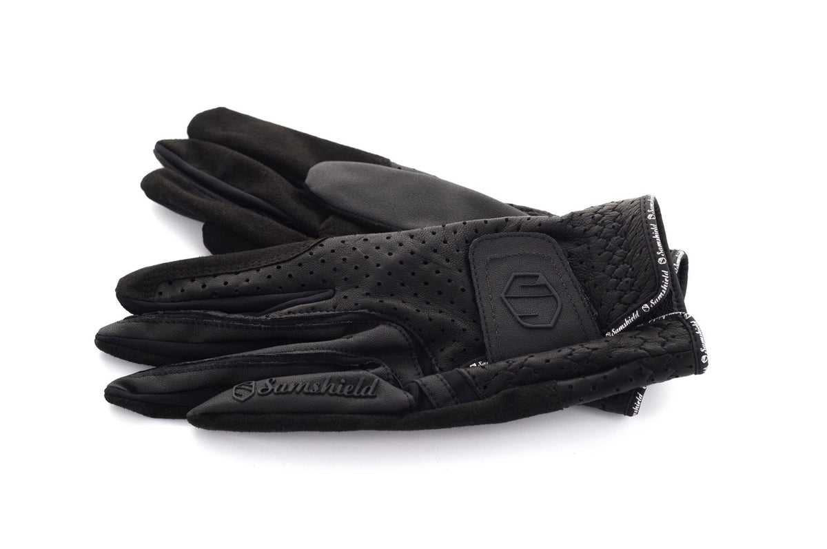 Reithandschuh V-Skin Hunter Black