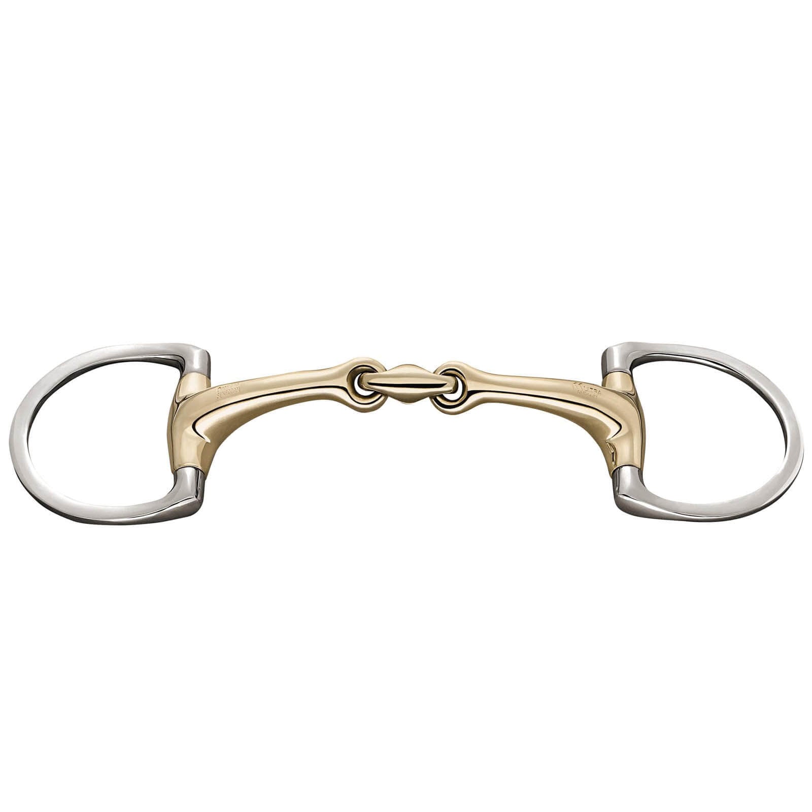 D-Ring Trense Doppelt Gebrochen Dynamic RS 16 mm SENSOGAN® Gebiss