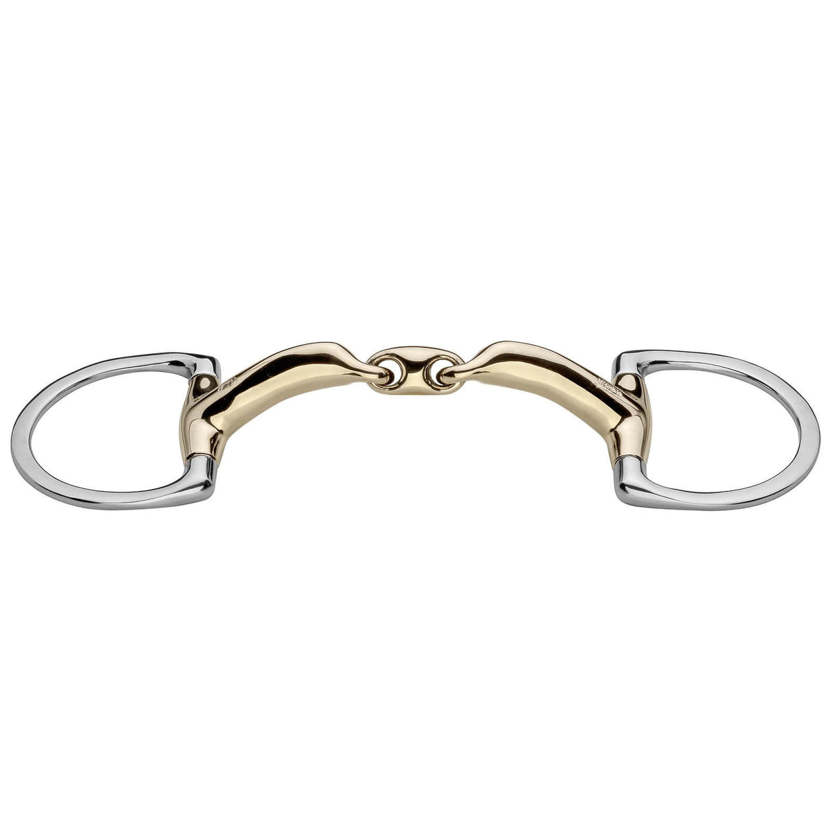 D-Ring Trense Doppelt Gebrochen Novocontact 16 mm SENSOGAN® Gebiss