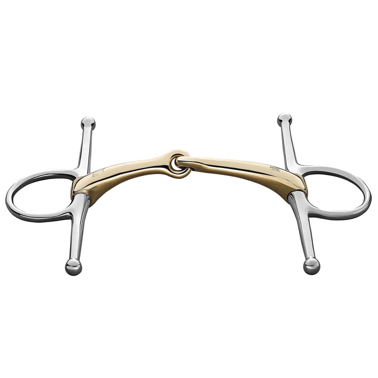 Schenkeltrense Einfach Gebrochen Dynamic RS 16 mm SENSOGAN® Gebiss