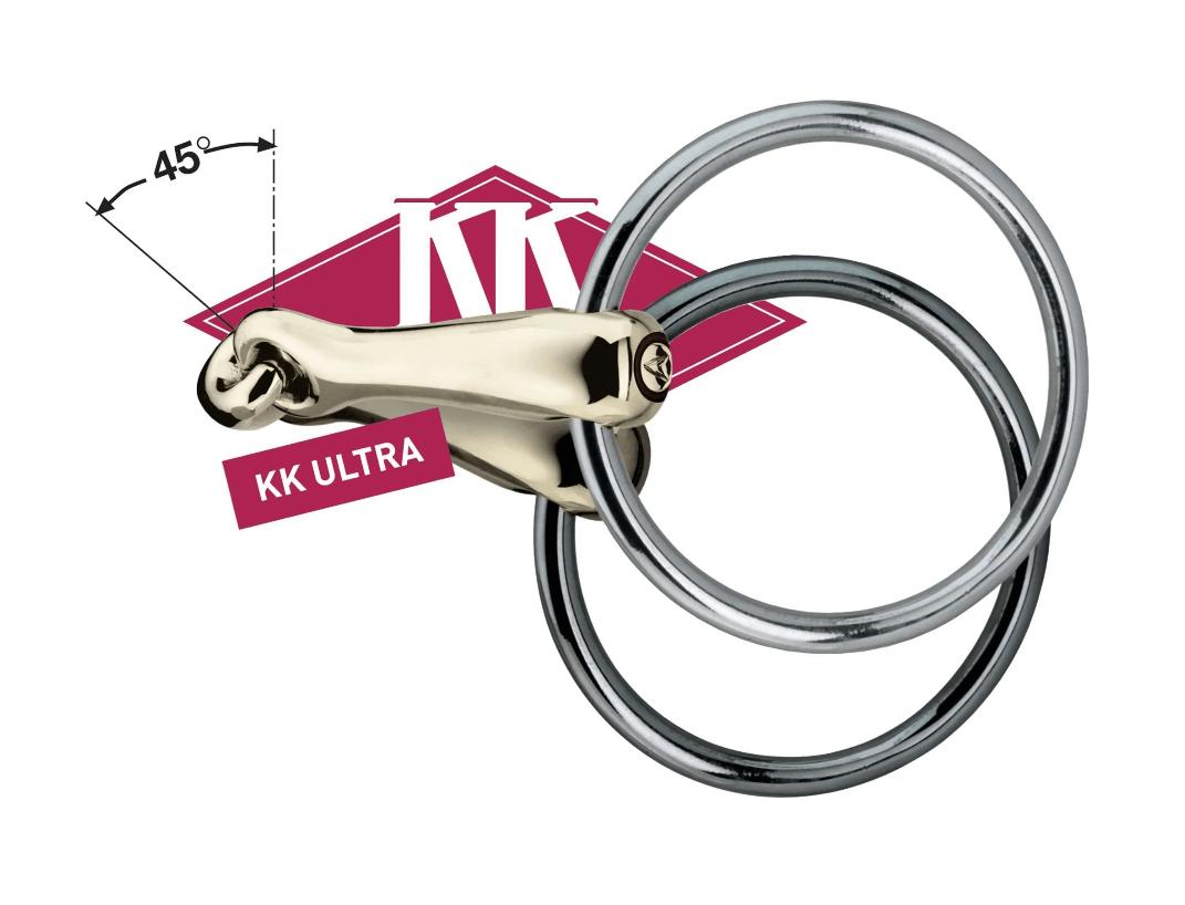 Wassertrense Doppelt Gebrochen KK Ultra 18 mm SENSOGAN® Gebiss
