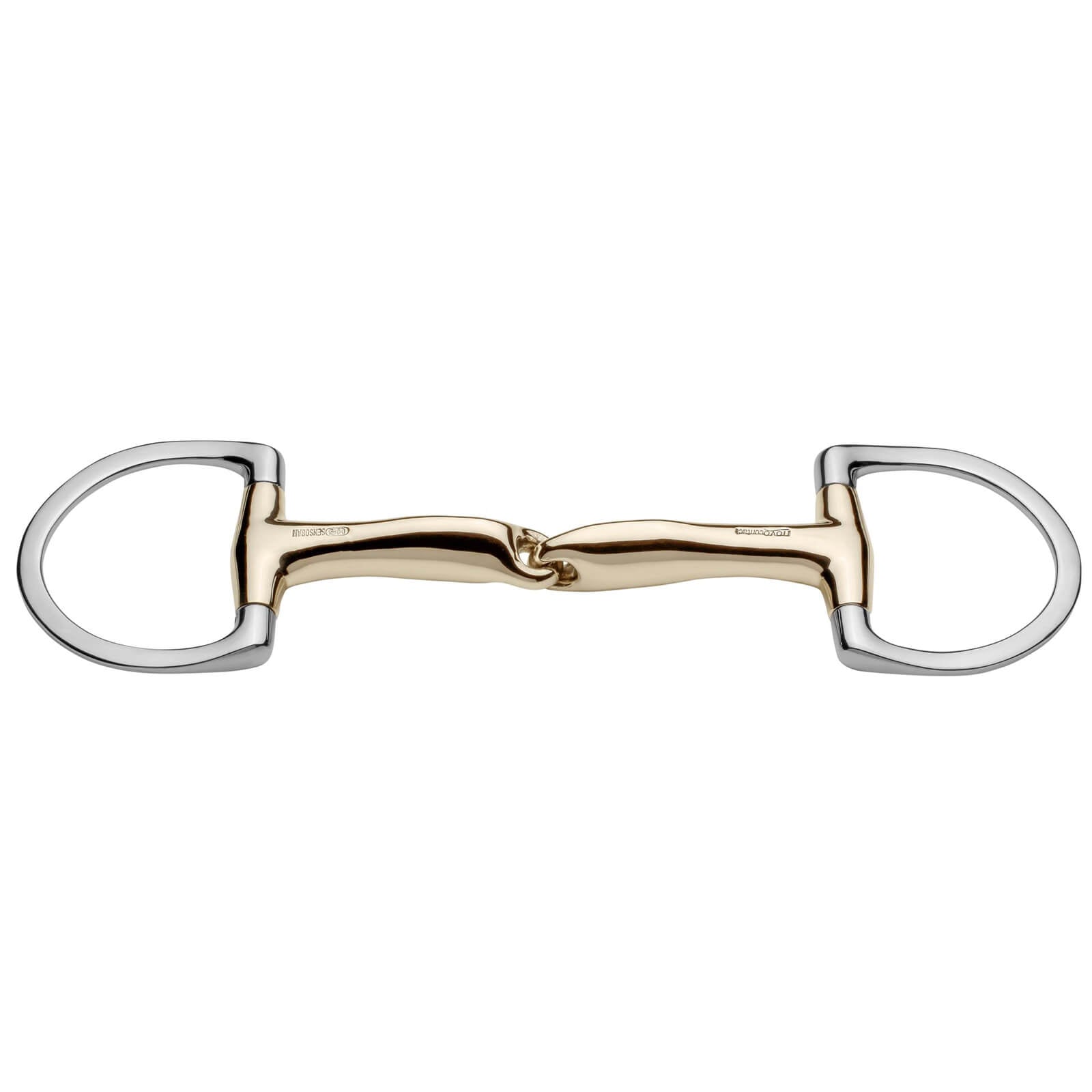 D-Ring Trense Einfach Gebrochen Novocontact 14 mm SENSOGAN® Gebiss