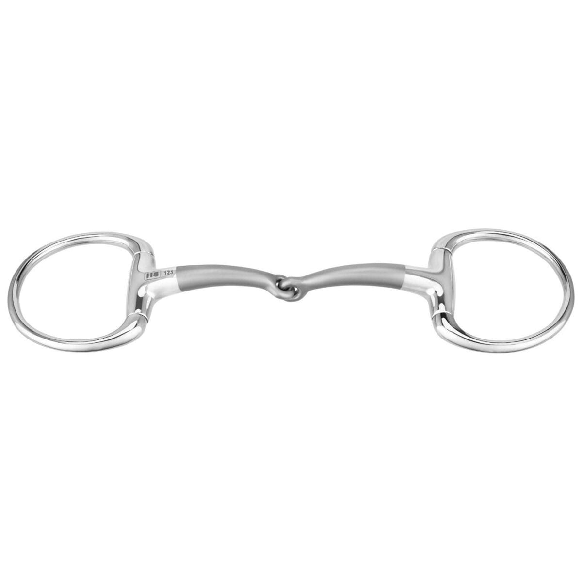 Olivenkopftgebiss Einfach Gebrochen Satinox 14 mm Trense