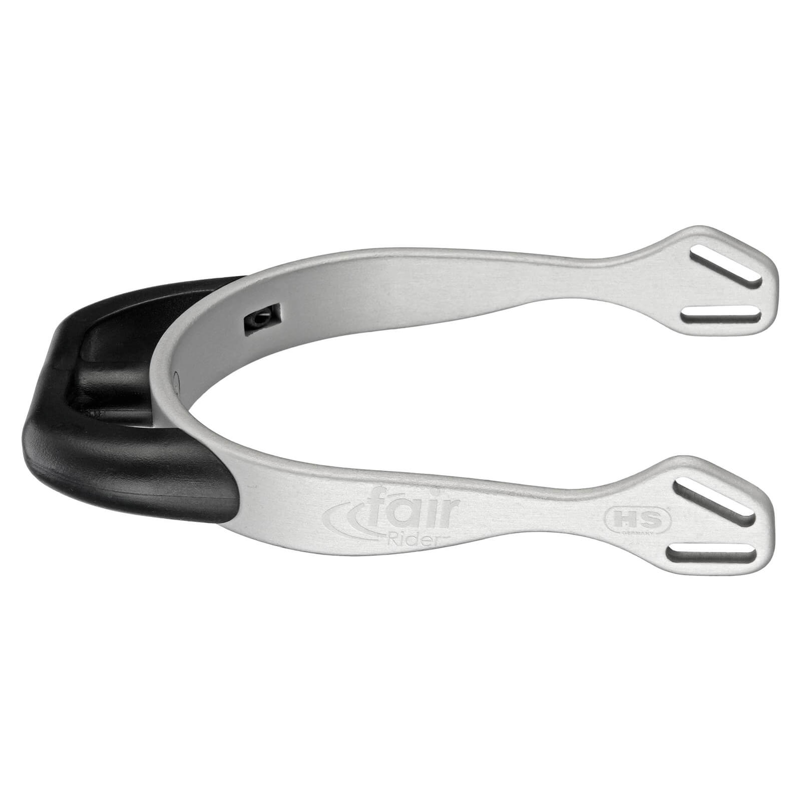 Sporen FairRider 20mm Schwarz Rund Abgeflacht