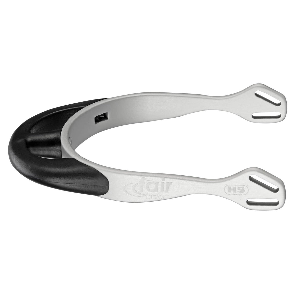 Sporen FairRider 25mm Schwarz Dünn Abgerundet