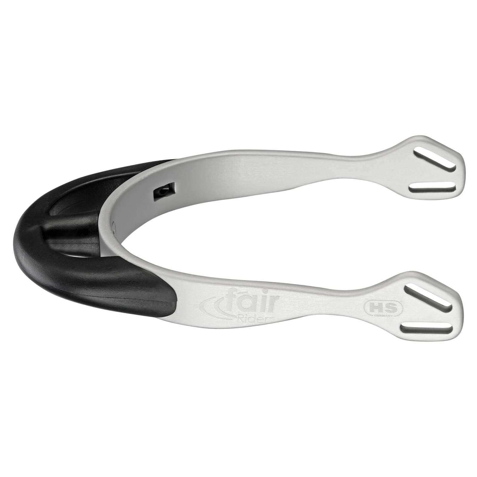 Sporen FairRider 25mm Schwarz Dünn Abgerundet
