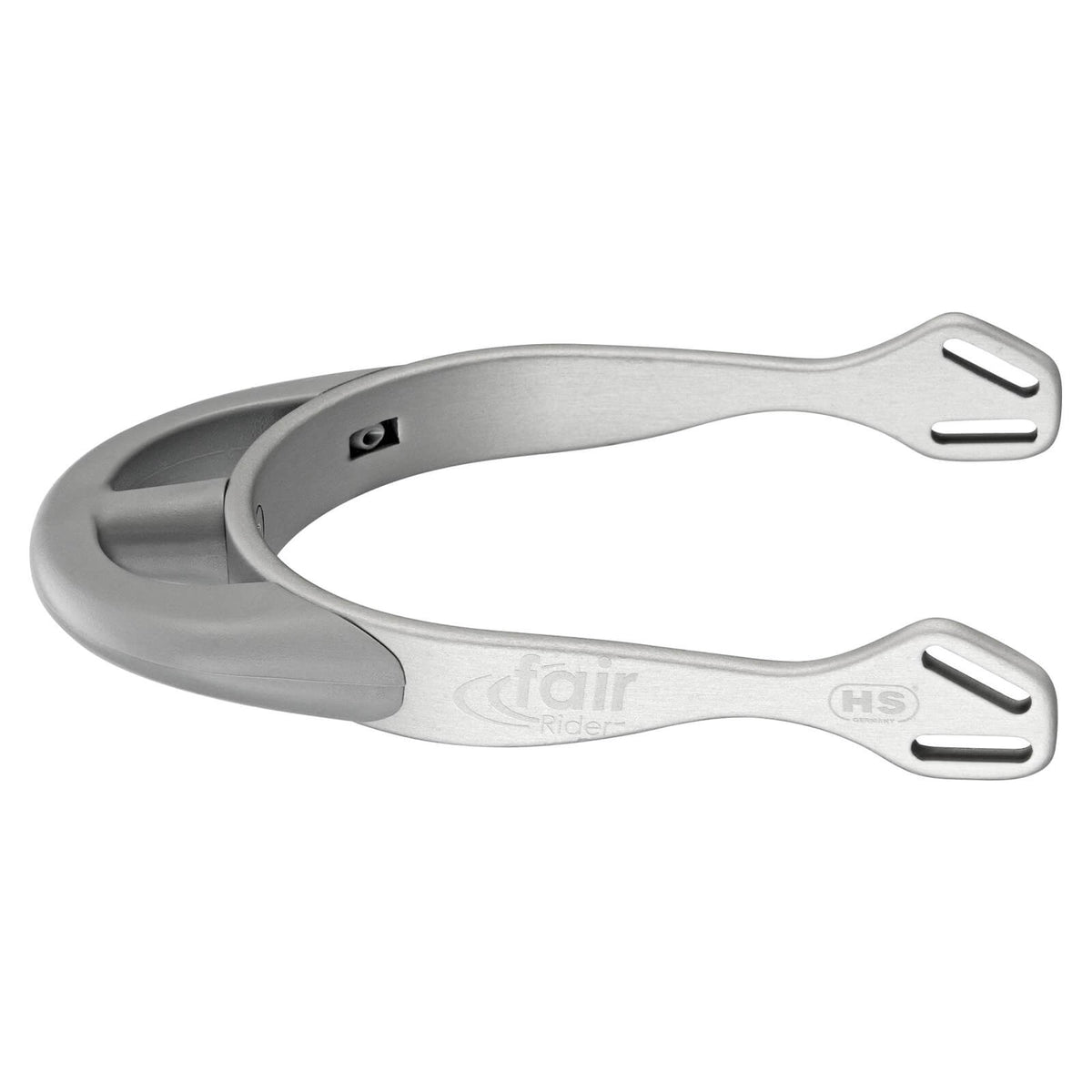 Spurs FairRider 25mm Silver Thin Rounded