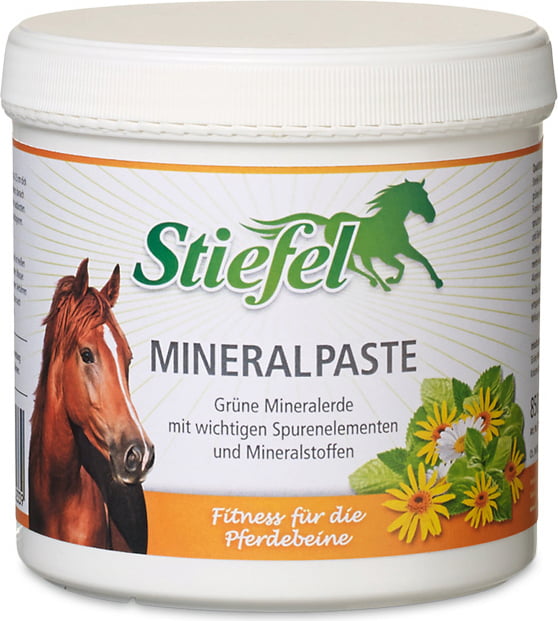 Pflegemittel Mineralpaste für die Beine