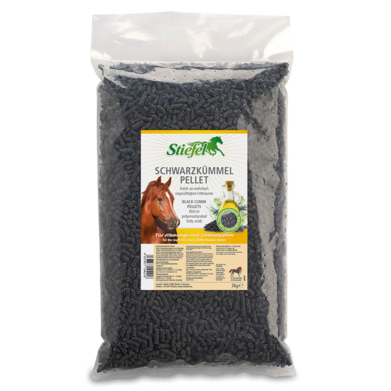 Schwarzkümmel Pellets Ergänzungsfuttermittel Nahrungsergänzung