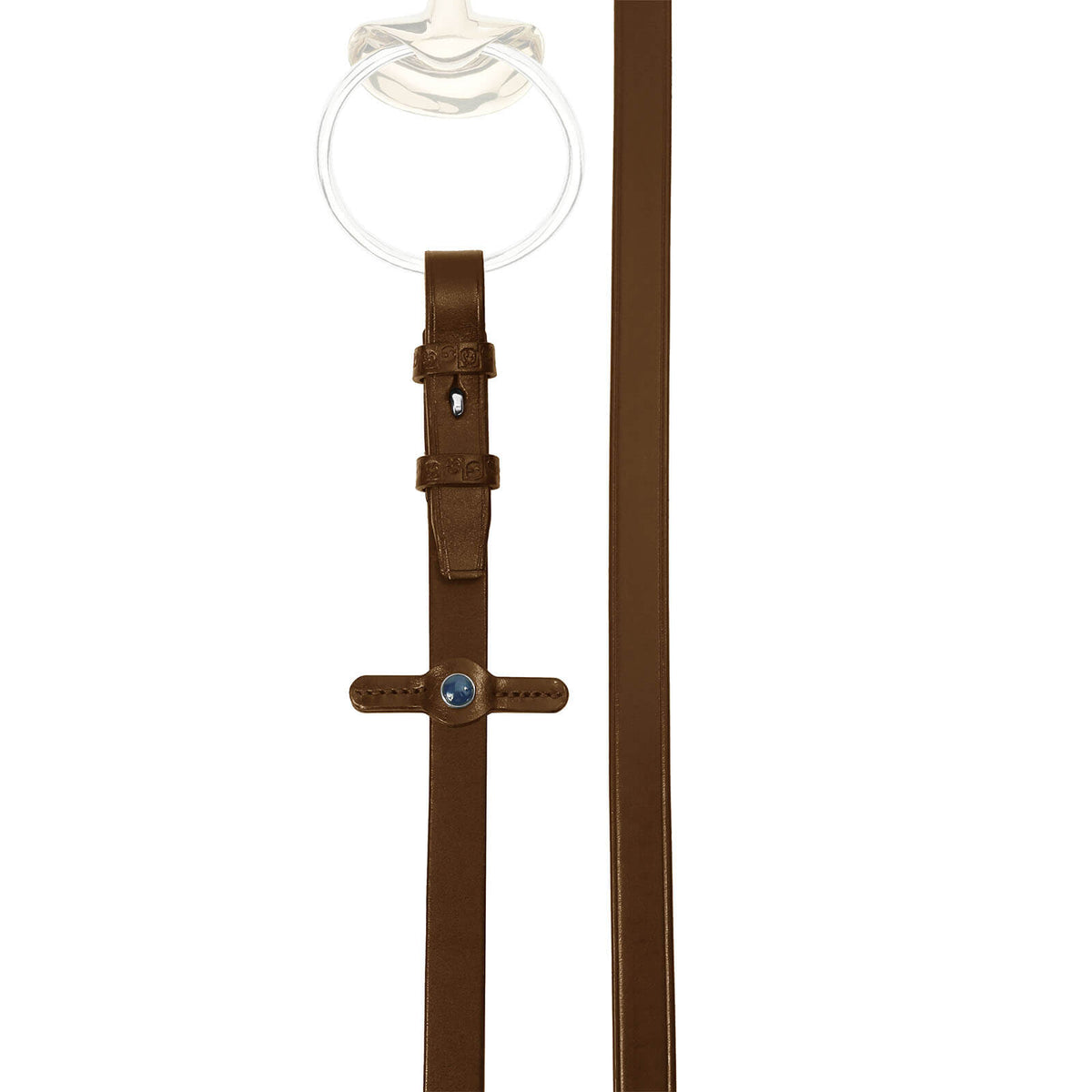 Lederzügel mit Zaumhaken Reitzügel
