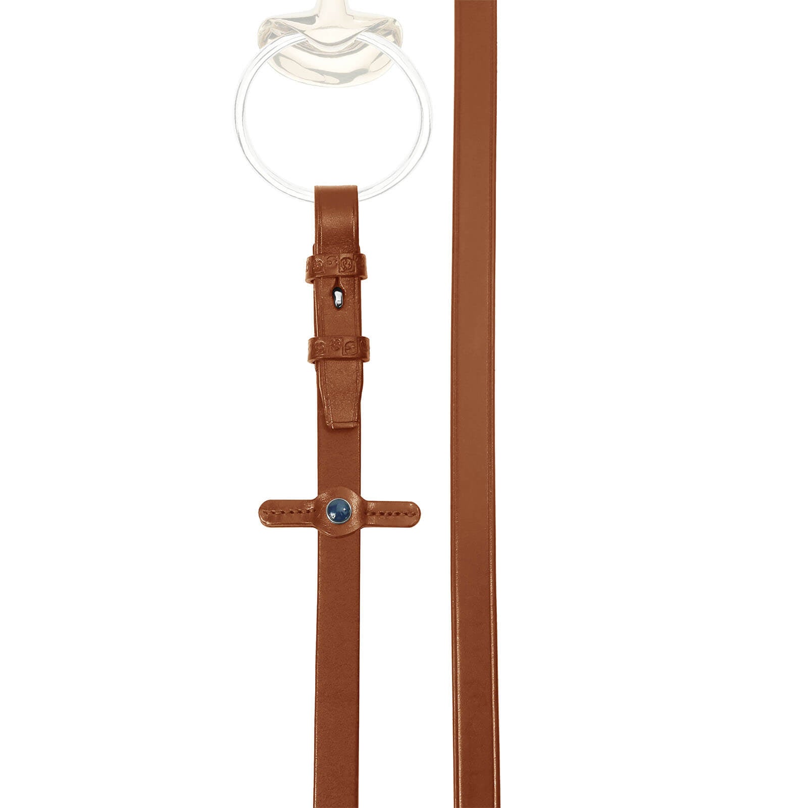 Lederzügel mit Zaumhaken Reitzügel