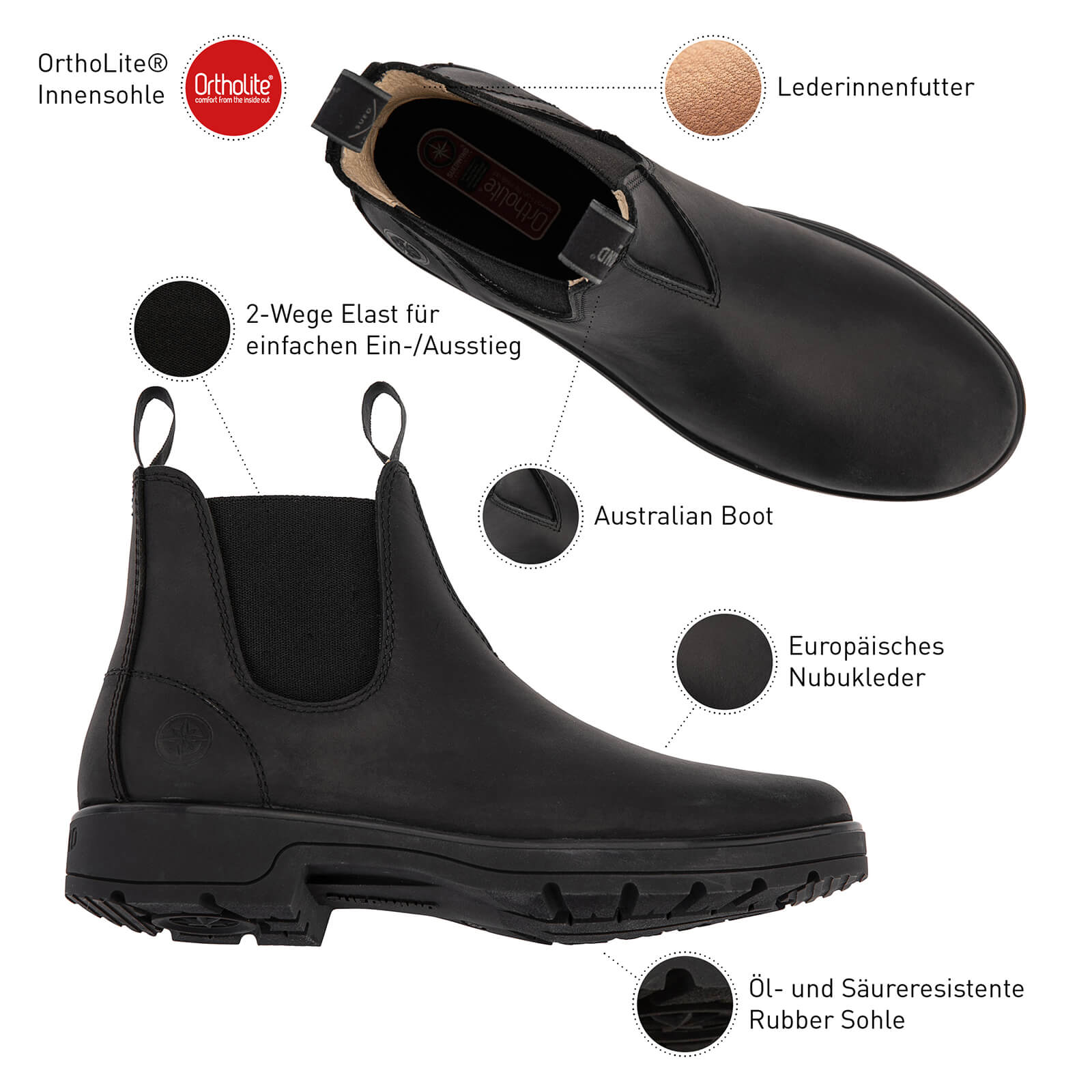 Stiefelette 1888 Australian Classic