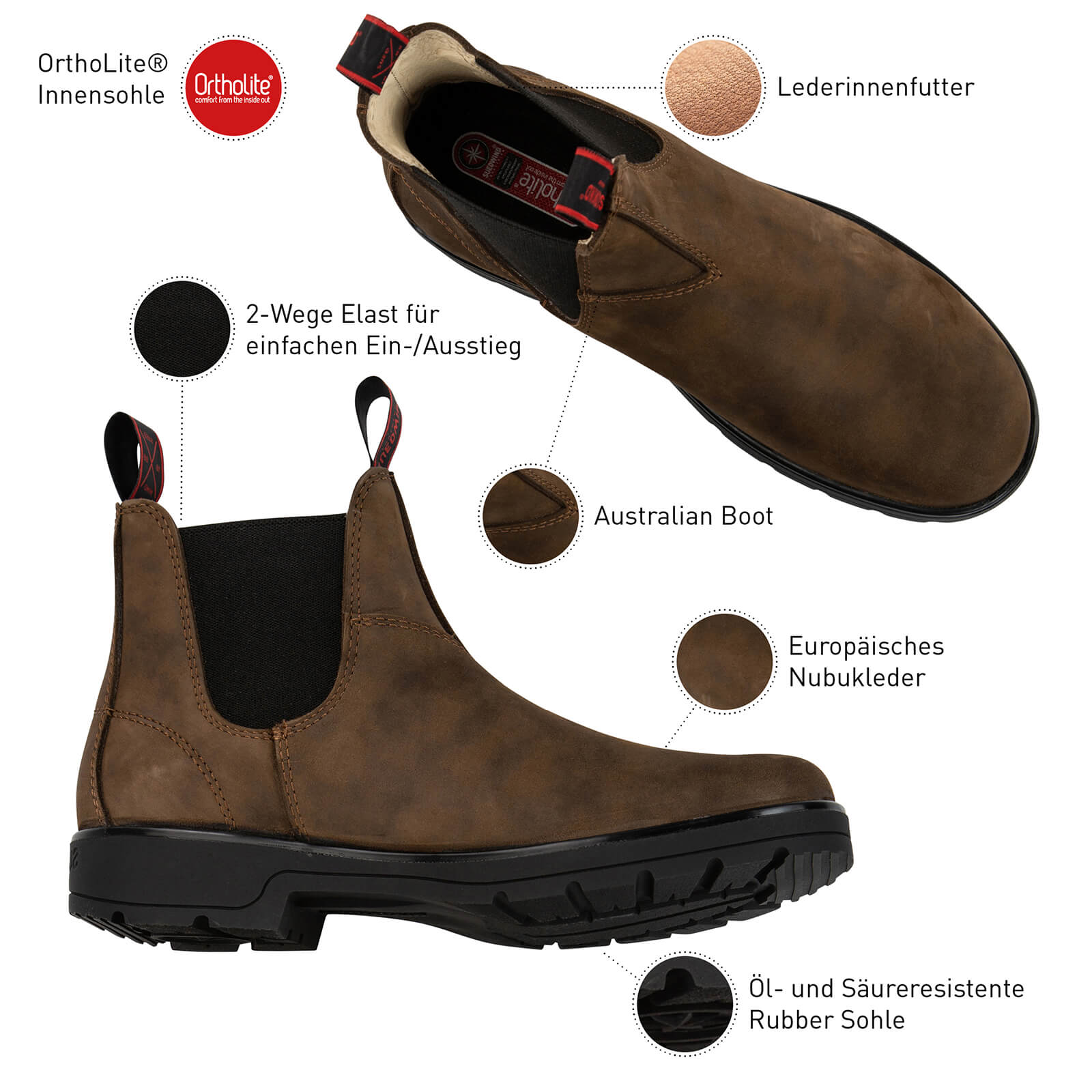 Stiefelette 1888 Australian Classic