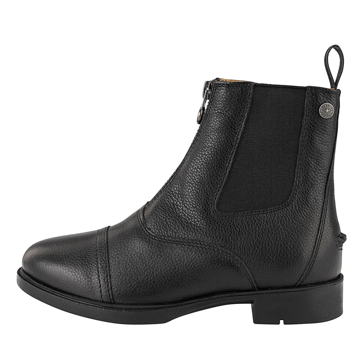 Stiefelette Damen FZ Soft Stiefel, Schwarz, Produkt allein auf weißem Hintergrund.