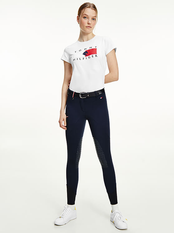 Reithose Damen Kneegrip Performance Kniebesatz Damenreithose