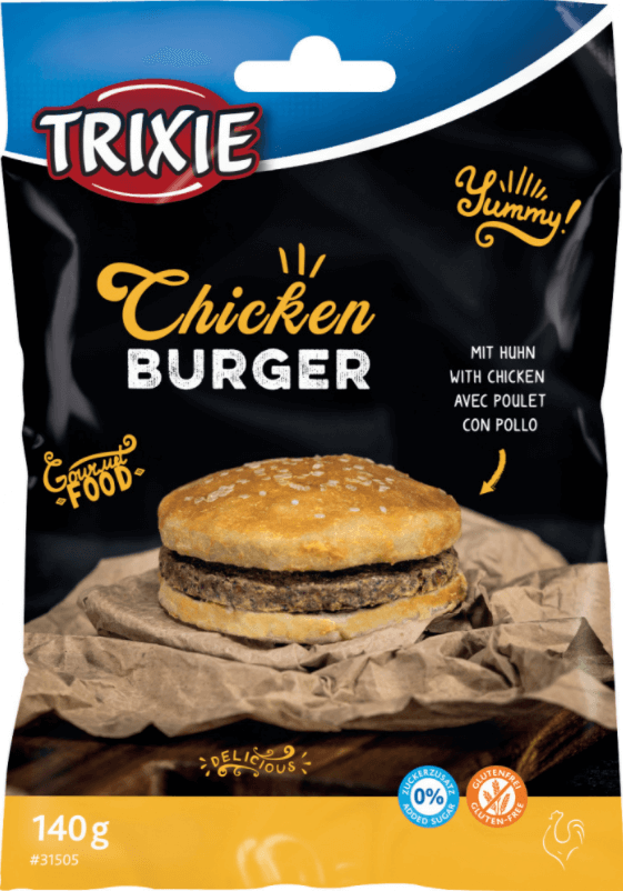 Hundesnack Chicken Burger