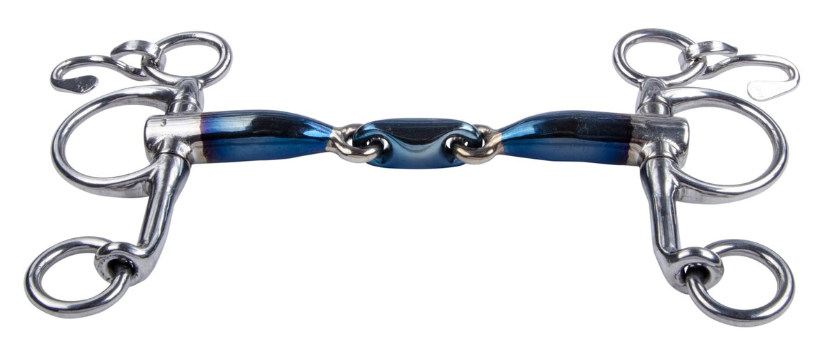 Pelham Kurz Doppelt Gebrochen 16 mm Sweet Iron