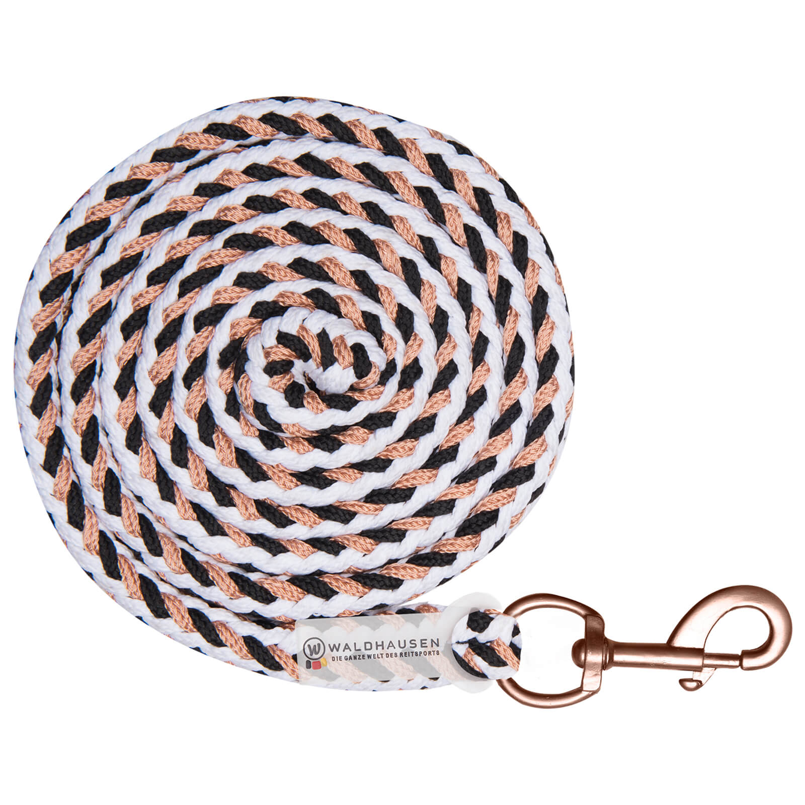Anbindestrick Shine mit Karabinerhaken