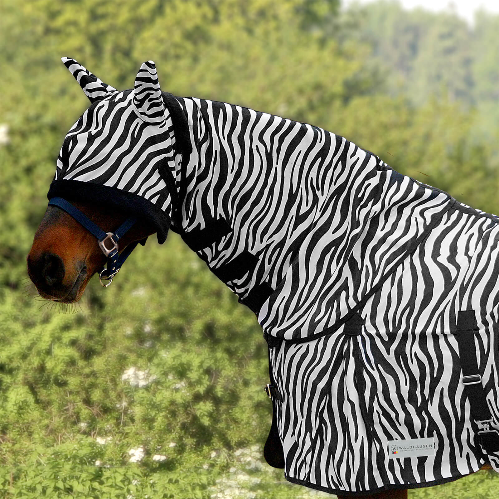 Halsteil Zebra Fliegenhalsteil