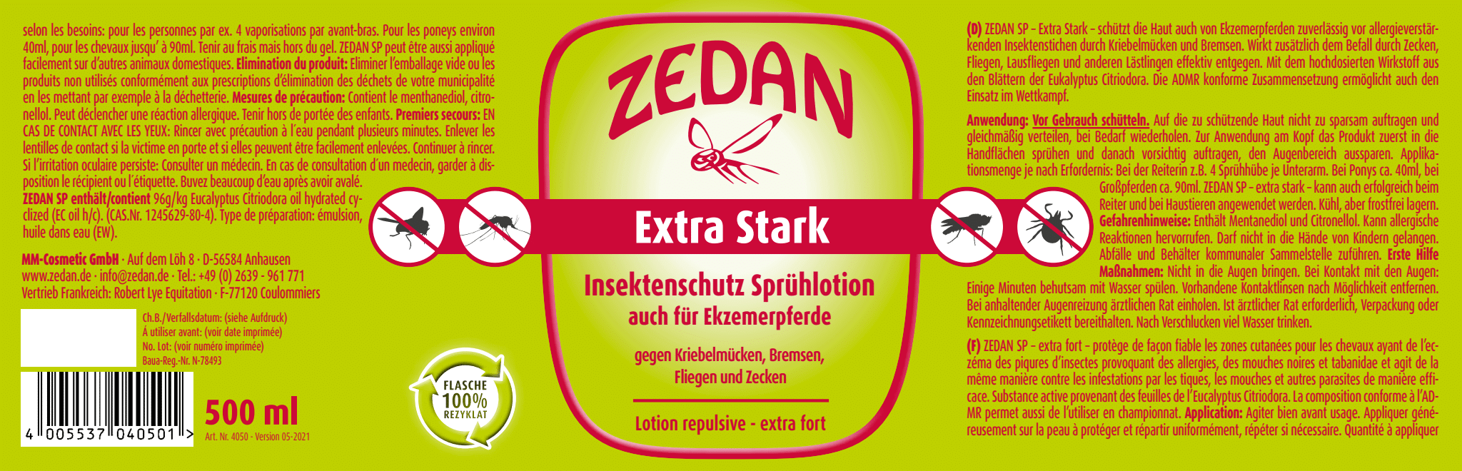 SP Insektenschutz Sprühlotion - extra stark -