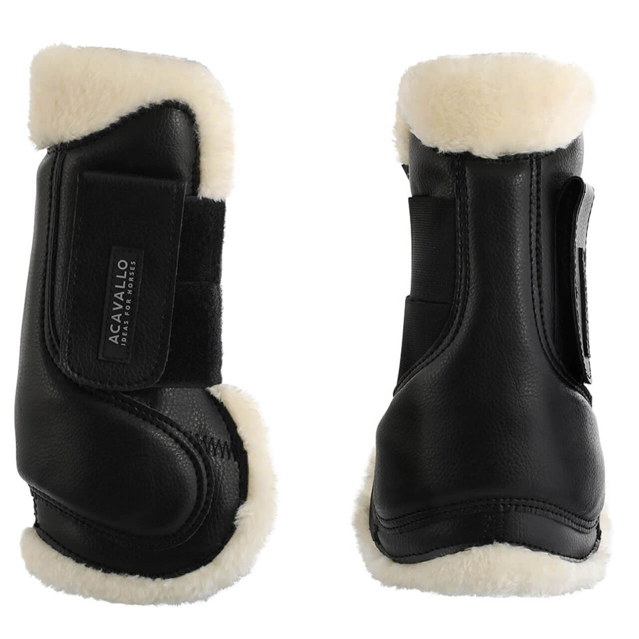 Acavallo Kunstleder Gamaschen Tendon Lammfellimitat Acavallo Kunstleder Gamaschen Tendon Lammfellimitat