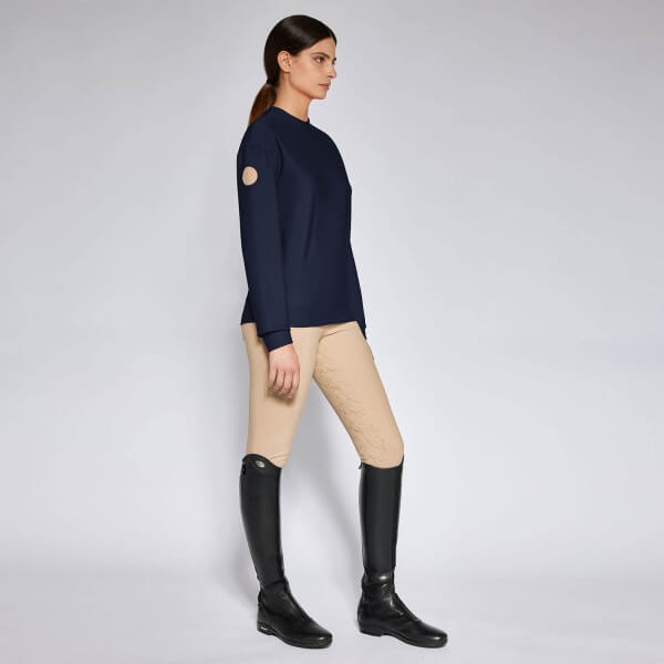 Pullover Damen CT Diagonal Weave Crew Neck FS 2024 Pullover Damen CT Diagonal Weave Crew Neck FS 2024