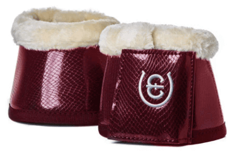 Equestrian Stockholm Hufglocken Bordeaux Hufschutz Equestrian Stockholm Hufglocken Bordeaux Hufschutz