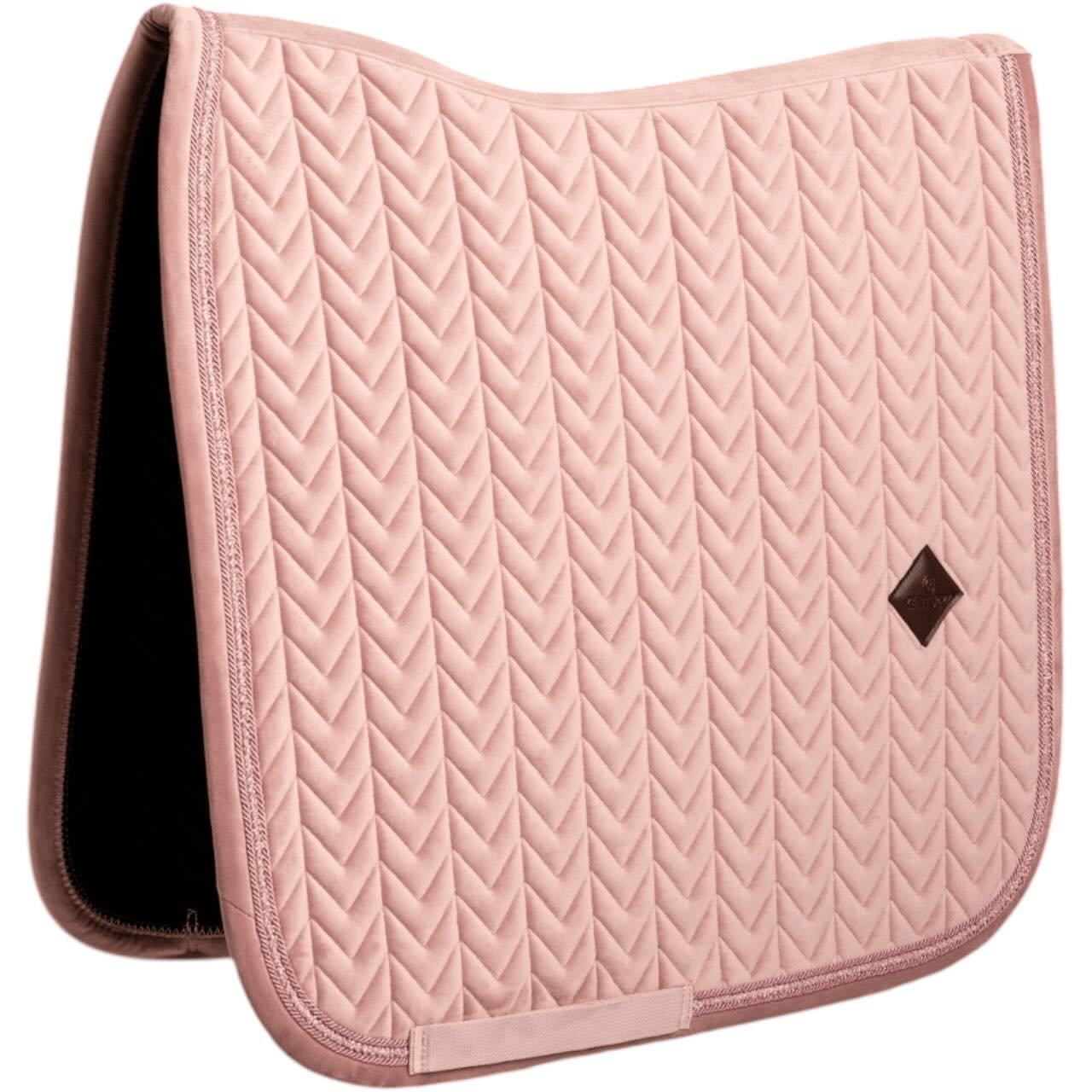 Kentucky Horsewear Dressurschabracke Velvet Mini Pearls Schabracke Old Rose Full | kavalio - für mich und mein Pferd