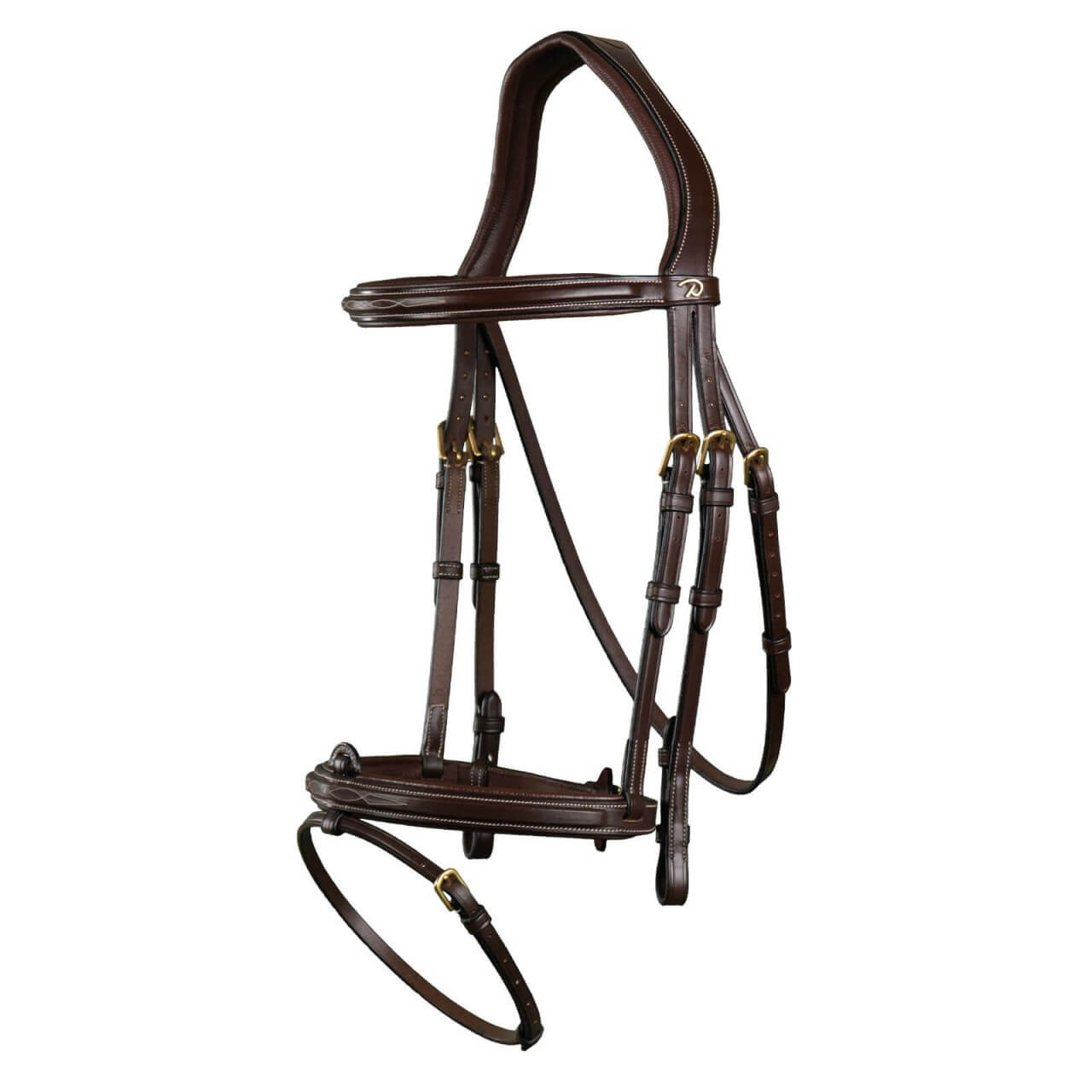 Dy´on Trense mit kombiniertem Reithalfter D Collection Trensenzaum Dy´on Trense mit kombiniertem Reithalfter D Collection Trensenzaum