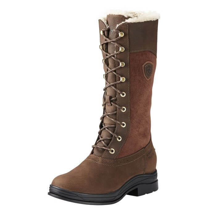 Ariat fur lined boots online