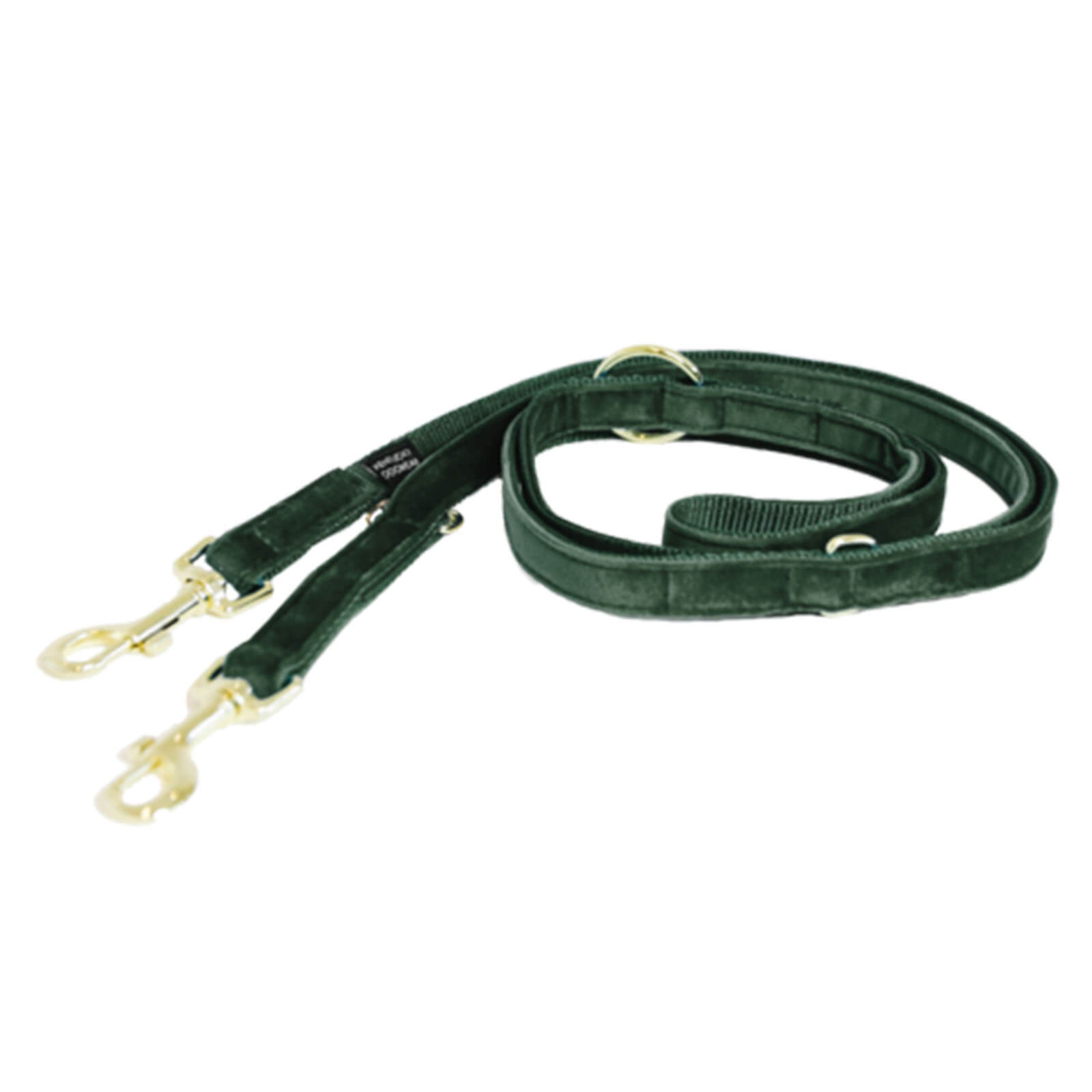 Kentucky Dogwear Hundeleine Velvet 200 cm Size S Tannengrün S | kavalio - für mich und mein Pferd