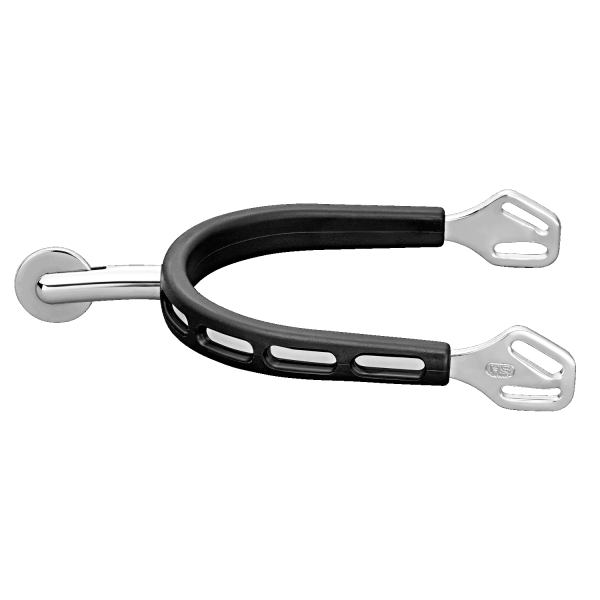 Sporen Ultra Fit Extra Grip 40 mm abgerundet mit großem Ballrad Sporen Ultra Fit Extra Grip 40 mm abgerundet mit großem Ballrad