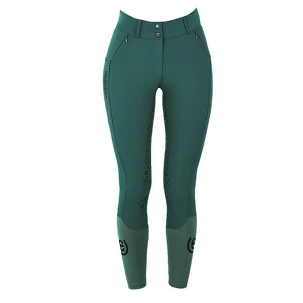 Reithose Full-Grip Dressage Elite Sycamore Green Vollbesatz Damenreithose Reithose Full-Grip Dressage Elite Sycamore Green Vollbesatz Damenreithose