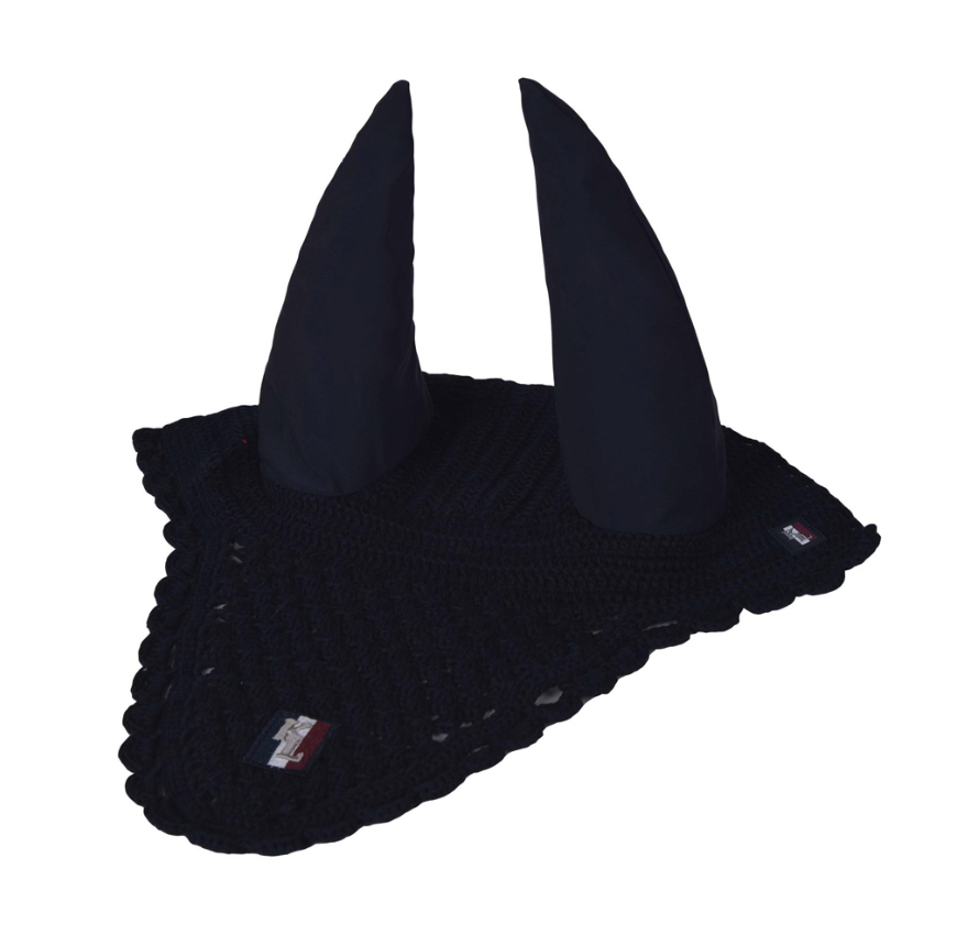 Kingsland Fliegenmütze Classic Fliegenschutz Navy Pony | kavalio - für mich und mein Pferd