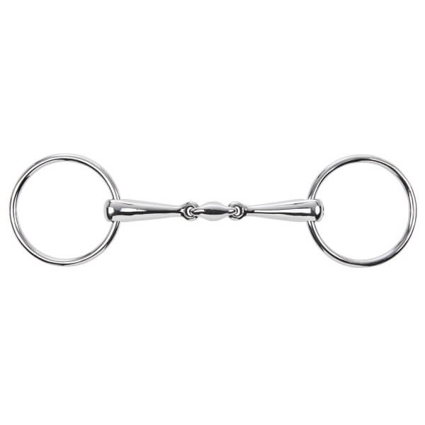 Wassertrense Doppelt Gebrochen 16 mm Gebiss Wassertrense Doppelt Gebrochen 16 mm Gebiss