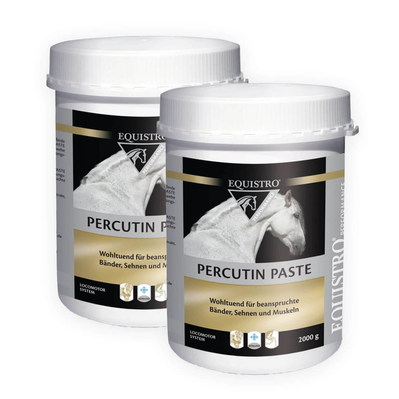 Equistro Percutin Paste 2er Set - Kühlpaste im Doppelpack, 2x 2000g Equistro Percutin Paste 2er Set - Kühlpaste im Doppelpack, 2x 2000g