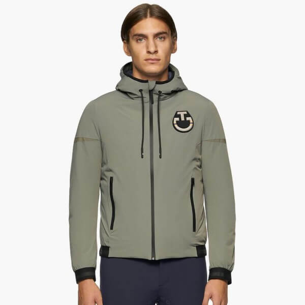 Jacke Herren CT Team Nylon Stretch Hooded Bomber Daunenjacke Jacke Herren CT Team Nylon Stretch Hooded Bomber Daunenjacke