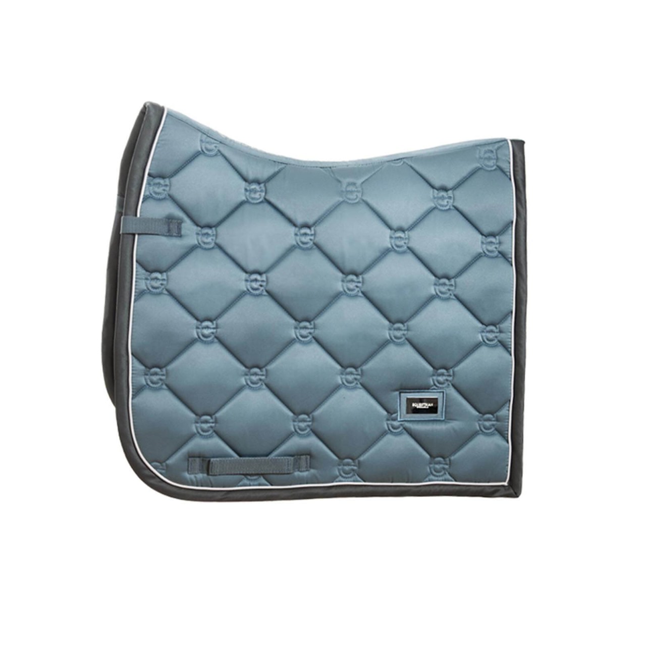 Equestrian Stockholm Dressurschabracke Steel Blue FS 2022 Sattelunterlage Equestrian Stockholm Dressurschabracke Steel Blue FS 2022 Sattelunterlage