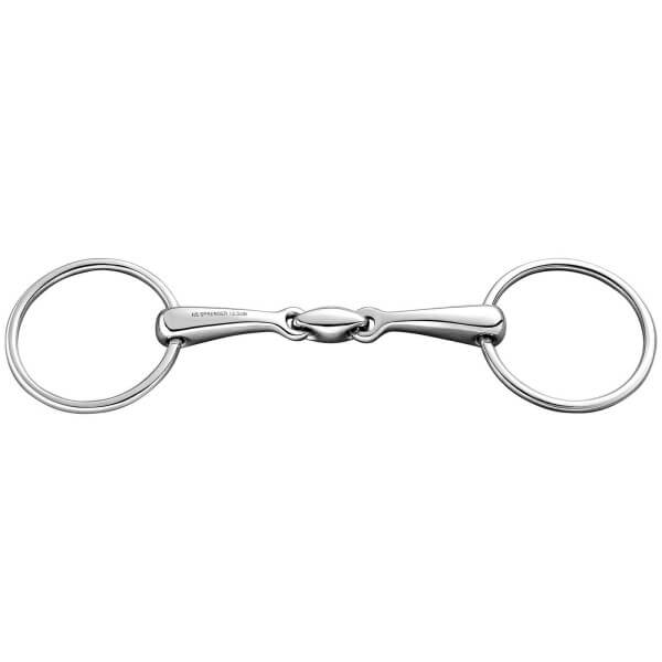 Wassertrense Doppelt Gebrochen 16 mm Gebiss Wassertrense Doppelt Gebrochen 16 mm Gebiss