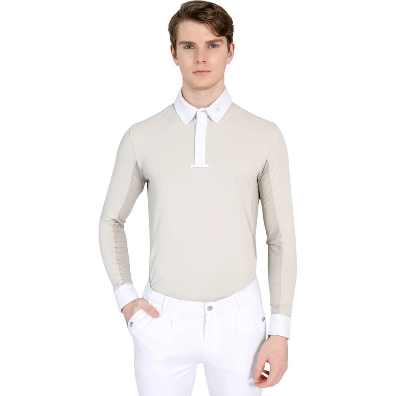 Maximilian Equestrian Turniershirt Herren Langarm Focus Competition Shirt Maximilian Equestrian Turniershirt Herren Langarm Focus Competition Shirt