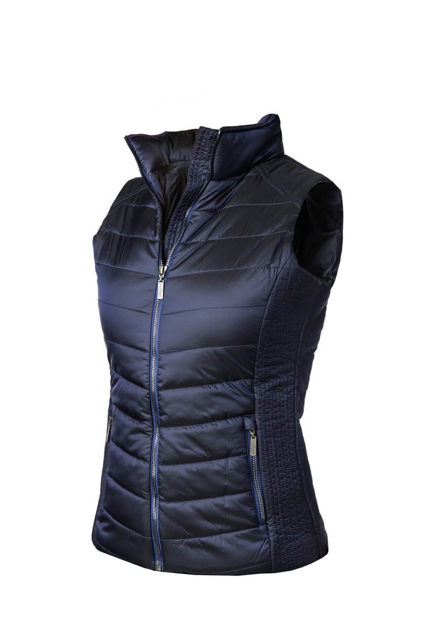 Equestrian Stockholm Weste Equestrian Vest Classic Navy Damenweste Equestrian Stockholm Weste Equestrian Vest Classic Navy Damenweste
