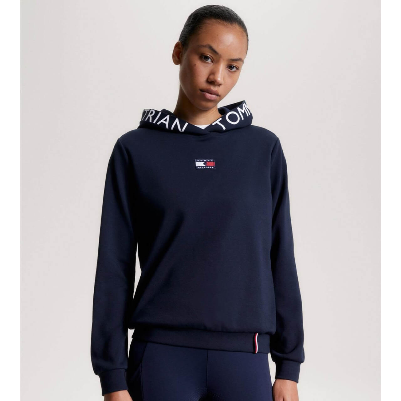 Tommy Hilfiger Equestrian Hoodie Damen Calgary Damenpullover FS 2024 Tommy Hilfiger Equestrian Hoodie Damen Calgary Damenpullover FS 2024