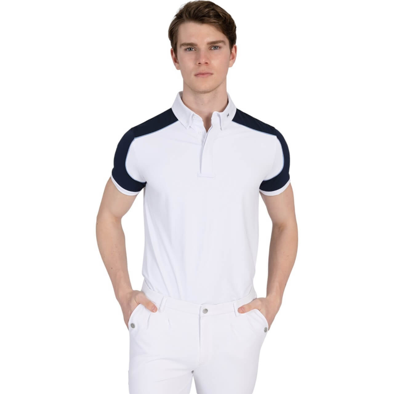 Maximilian Equestrian Turniershirt Herren Kurzarm Pivot Competition Collection Shirt Maximilian Equestrian Turniershirt Herren Kurzarm Pivot Competition Collection Shirt