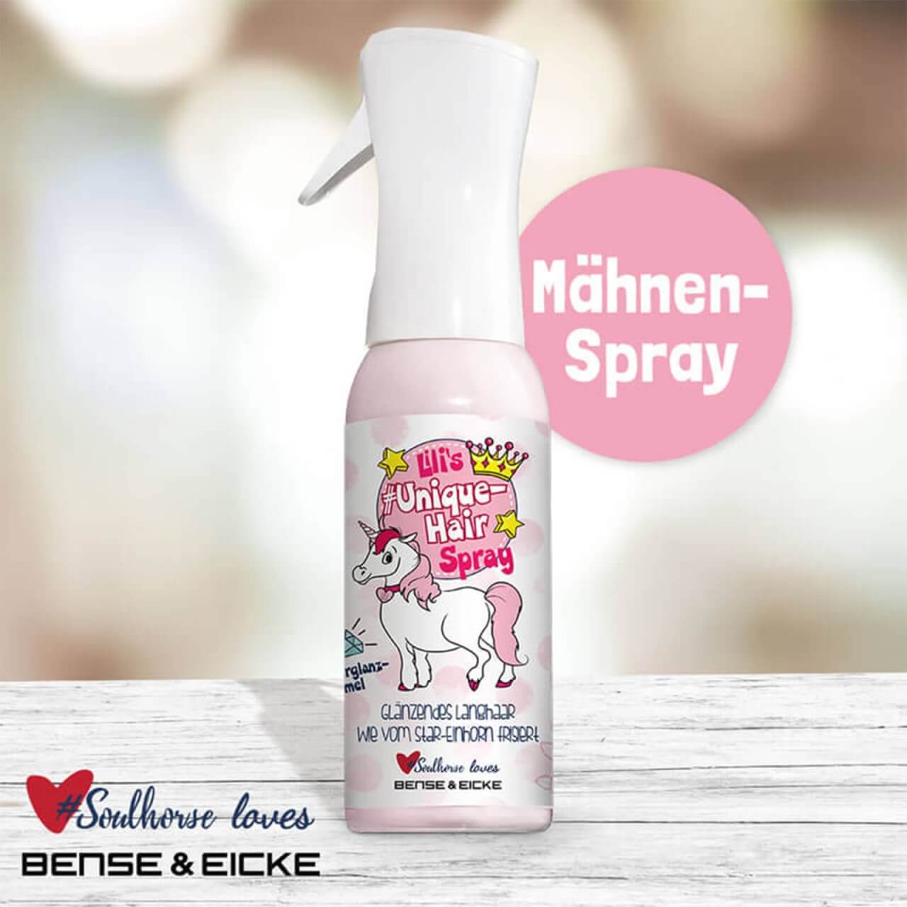 Soulhorse Mähnenpflege Lili´s Unique-Hair Spray 500ml Mähnenspray Soulhorse Mähnenpflege Lili´s Unique-Hair Spray 500ml Mähnenspray