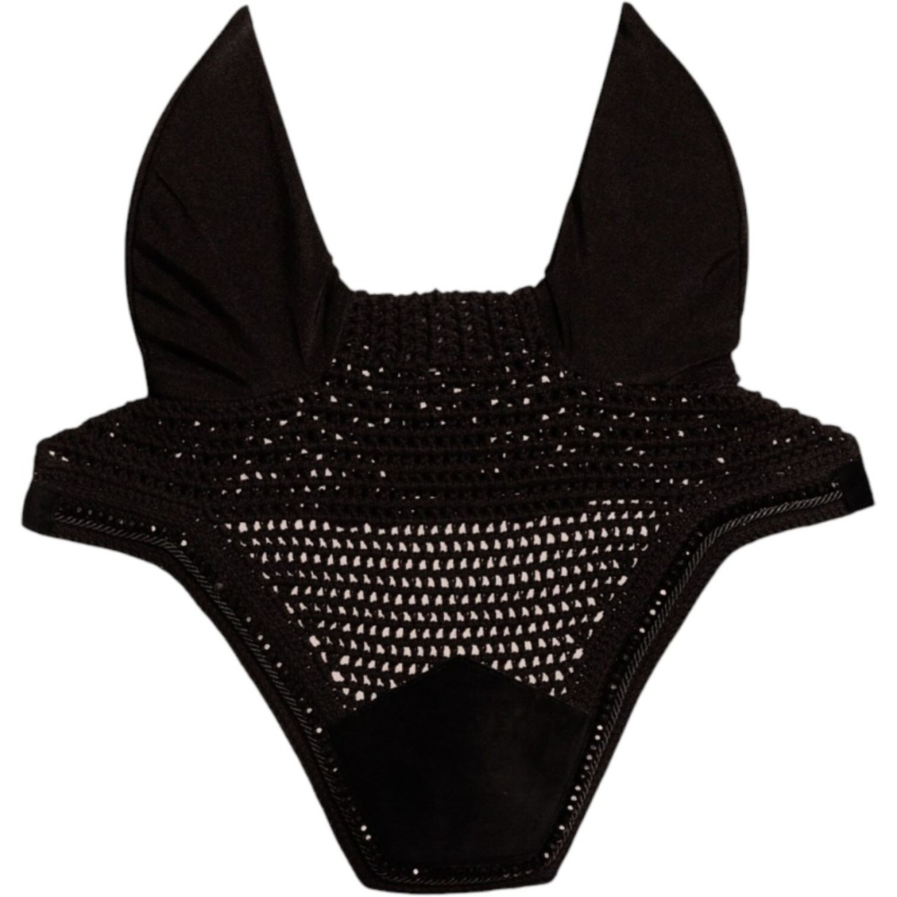 Kentucky Horsewear Fliegenhaube Wellington Velvet Pearls Soundless Fliegenmütze Kentucky Horsewear Fliegenhaube Wellington Velvet Pearls Soundless Fliegenmütze