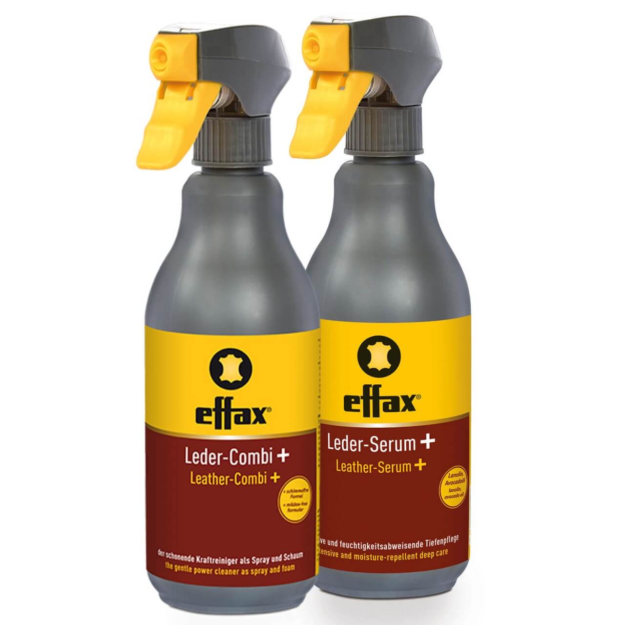 Effax Lederpflege Set III - Leder-Combi + Schutz-Formel & Leder Serum Effax Lederpflege Set III - Leder-Combi + Schutz-Formel & Leder Serum